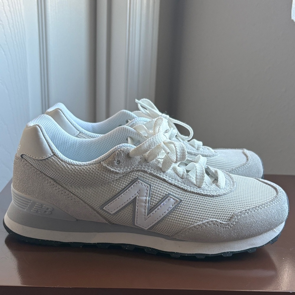 New Balance Off-White Mesh Sneakers